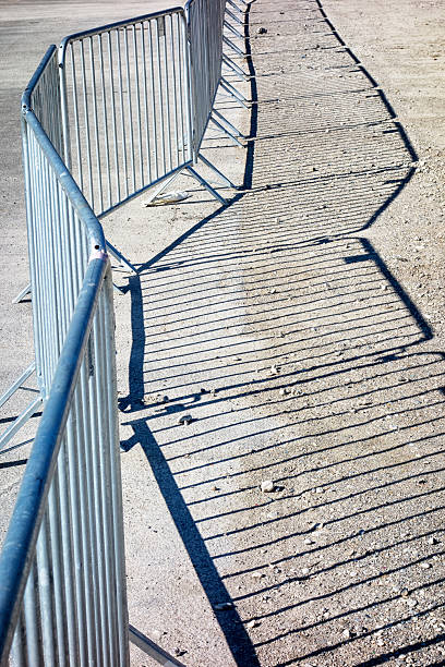istock mobile steel fence 514297661