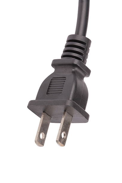 istock American Outlet Plug with Cord Isolated 514298309