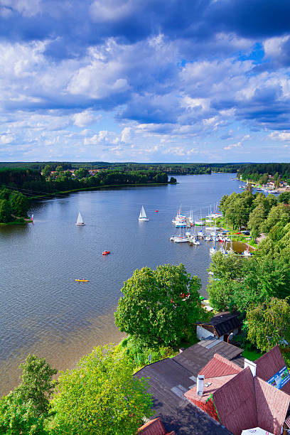 istock Kashubian lake in the afternoon sun 514300085