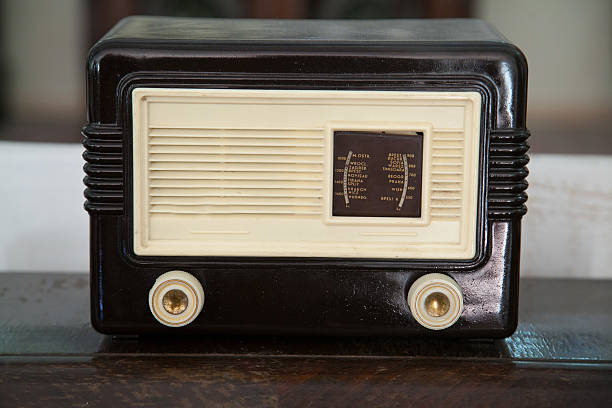 old radio stock photo