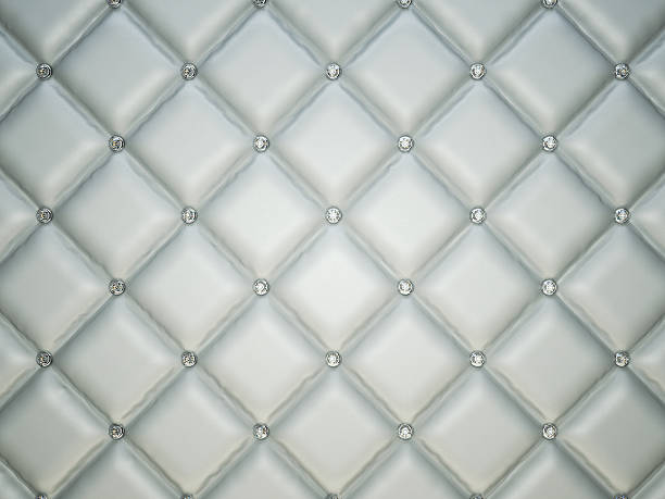 istock Luxury leather background with diamonds or gemstones 514318235
