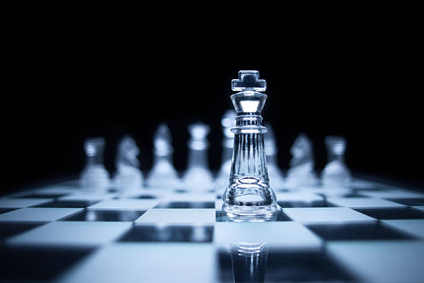 istock The icy knight in darkness. 514319095