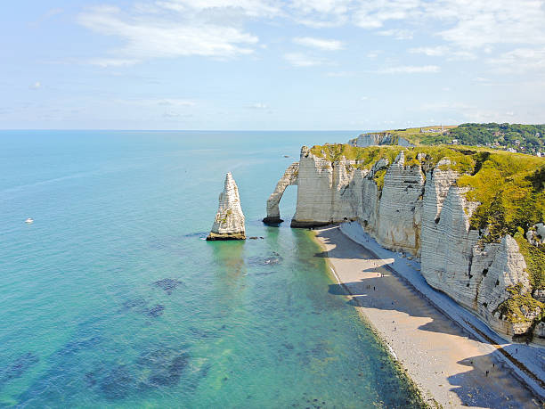 istock panorama of english channel coast with cliffs 514319575