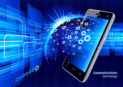 Comms Tech Communications Technology Stock Illustration - Download Image Now ...