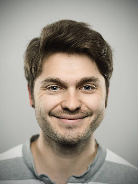 istock Portrait of a caucasian real young man 514320638