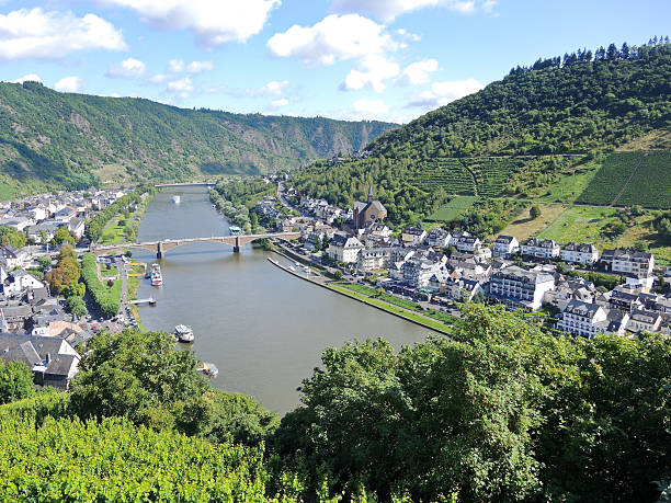istock Moselle river, vineyards, Cochem town in Germany 514321977