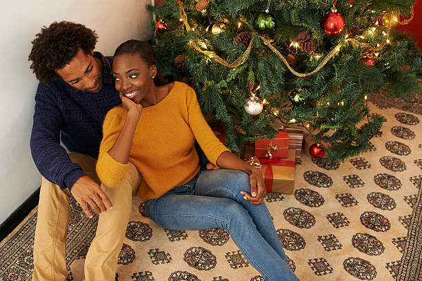 istock Christmas with the one she loves 514325079
