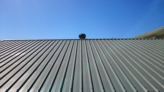 Roof with vent.