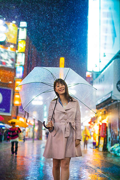 istock Tokyo Woman in the Rain 514326534