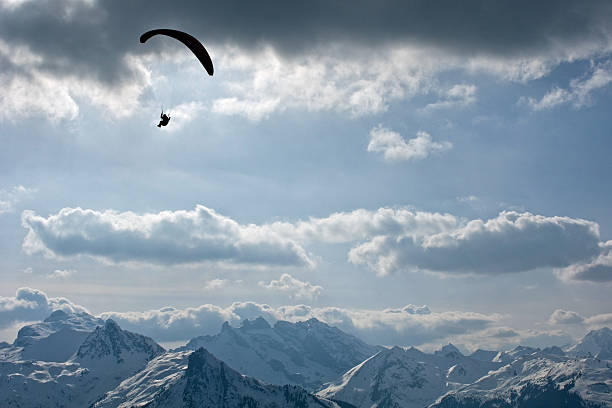 istock Paraglider in the Alps 514328204