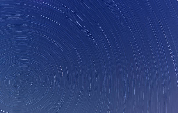 istock Star trails over Moroccan Sahara 514333348