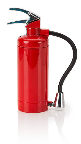 istock fire extinguisher with hose isolated on the white background 514341229