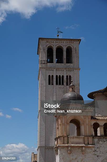 Catholic Bell Tower Stock Photo - Download Image Now - Architecture, Assisi, Bell Tower - Tower