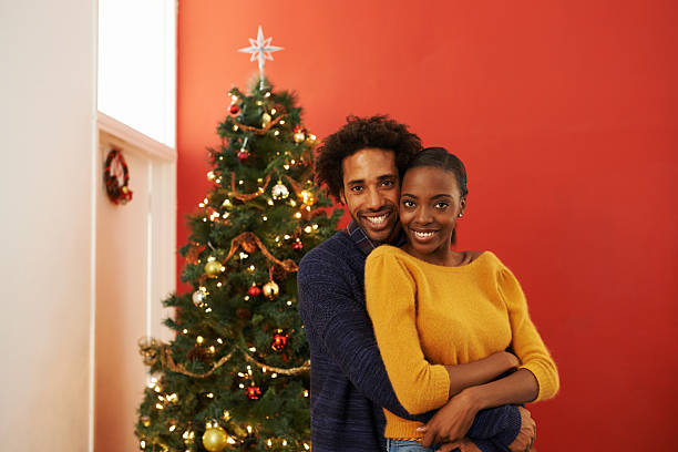 istock The perfect Christmas couple 514343353