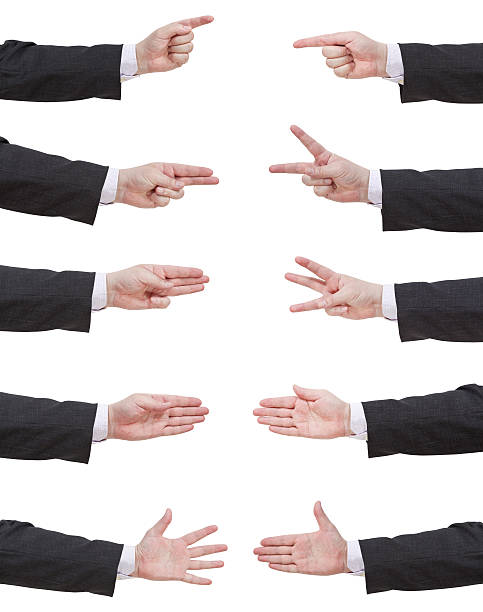 istock set of counted businessman hand 514344759