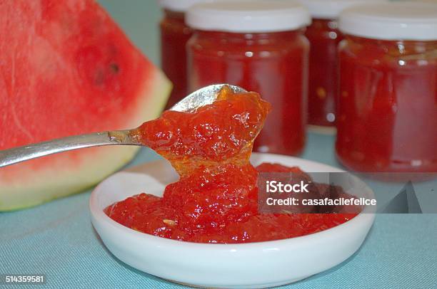 Watermelon Jam Stock Photo - Download Image Now - Watermelon, Preserves, Breakfast