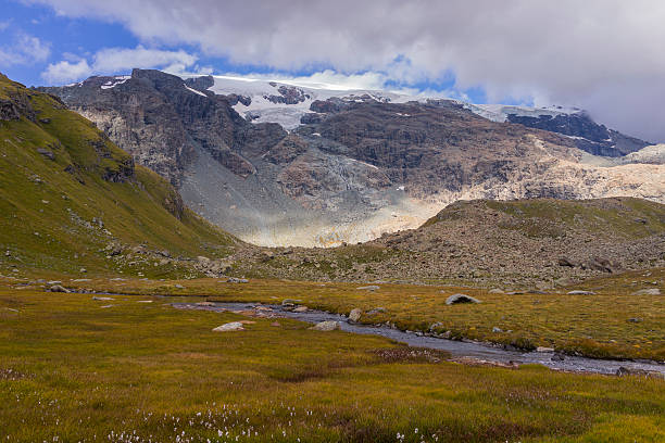 istock Italy. Aosta Valley. Glacier and meadows in Monte Rosa Massif 514361441