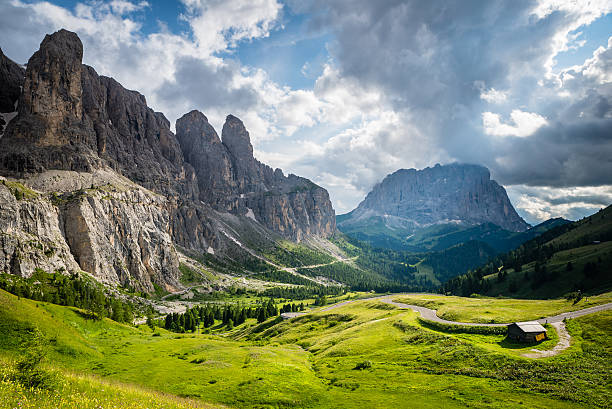istock Gardena Pass, Val Gardena, Italy 514361865