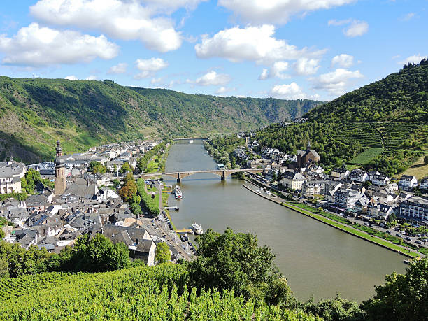 istock Moselle river and Cochem town in Germany 514364425