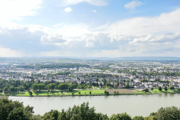 istock waterfront of Koblenz town, Germany 514364445