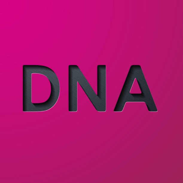 istock scientific word DNA, layers of metal and flat surfaces 514365491