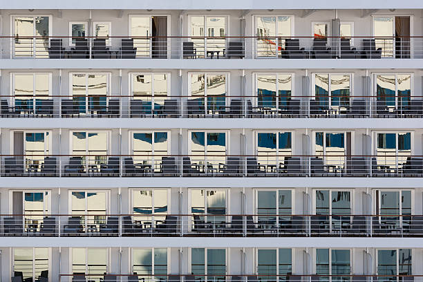 istock Cabins of a modern cruise ship 514366589