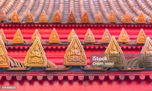 屋上のワットベンチャマボピット - タイ文化のストックフォトや画像を多数ご用意 - タイ文化, タイ王国, バンコク