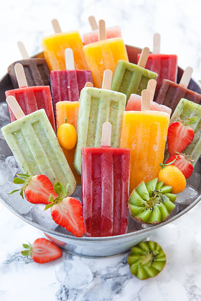 istock Homemade ice cream popsicles 514369120
