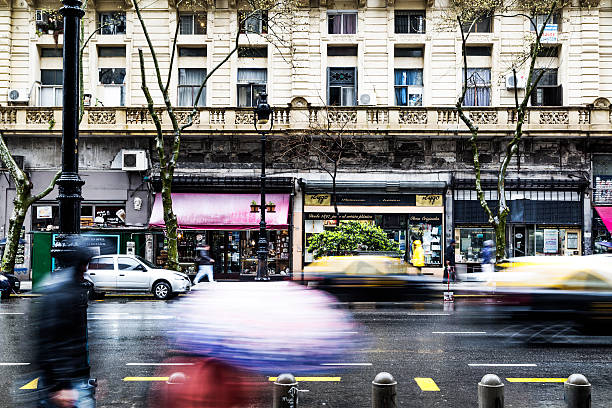 buenos aires, capitale dell'argentina - front door international landmark local landmark national landmark foto e immagini stock