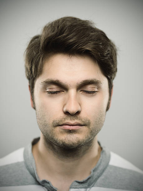 istock Portrait of a caucasian real young man. 514370824