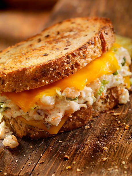istock Grilled Cheese Seafood Salad Sandwich 514370962