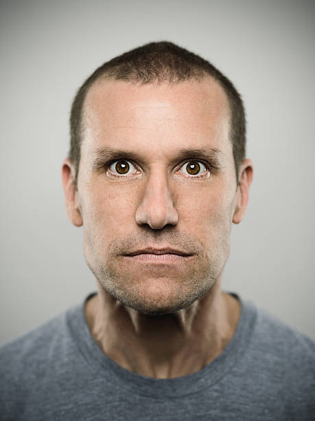 istock Portrait of an american real man. 514370964