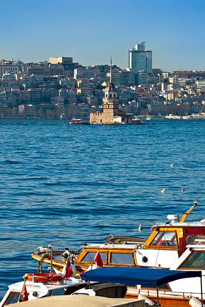 Maiden's Tower in istanbul.
