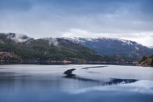 istock Rural Norwegian landscape with still water 514374420