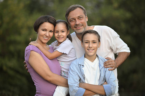 istock Family resting in  summer park 514374464