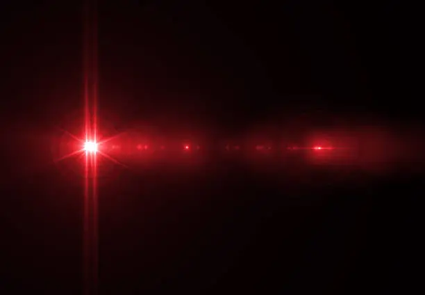 Photo of Abstract backgrounds red laser light (super high resolution)
