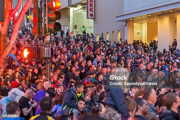 San Francisco Chinese New Year Parade In Chinatown Stock Photo - Download Image Now - Crowd of People, San Francisco - California, Chinatown