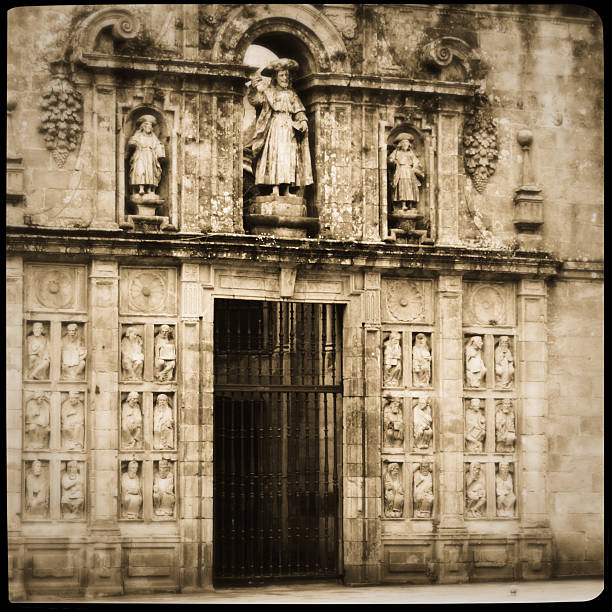 Cathedral in Santiago de Compostela Puerta Santa Way of St. James