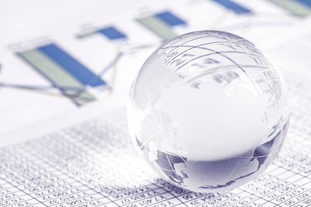 Global finance stock photo