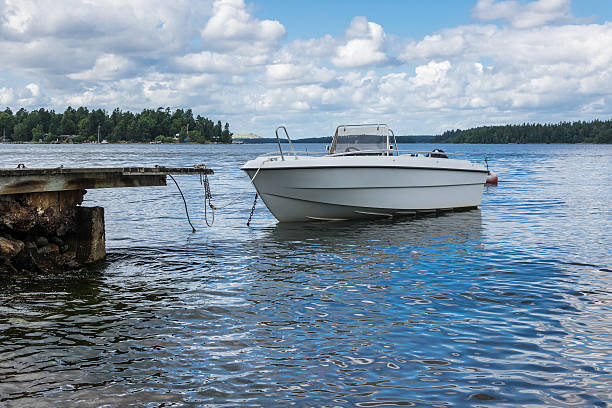 istock Boat on the Baltic Sea coast 514384160