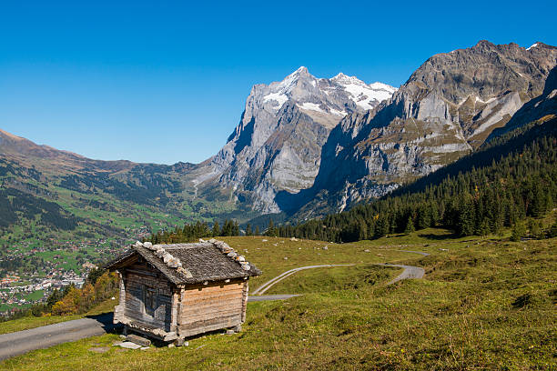 istock Cabin in the Alps Switserland 514384512