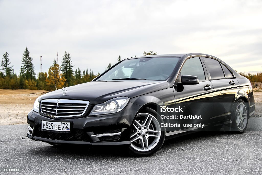 Mercedesbenz W204 Cclass Stock Photo - Download Image Now - Mercedes-Benz,  Sedan, Letter C - iStock