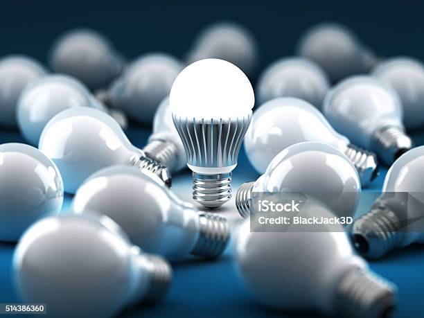 Led Technology Stock Photo - Download Image Now - LED Light, Light Bulb, Lighting Equipment