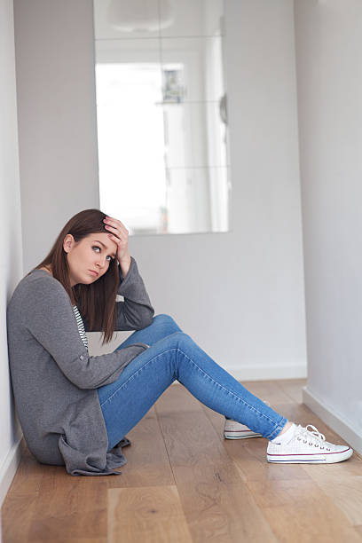 istock Depressed young woman 514387966