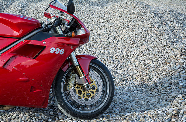 아르카디아 ducati 996s 오토바이 photoshooting - motorcycle racing motorcycle ducati sports race 뉴스 사진 이미지