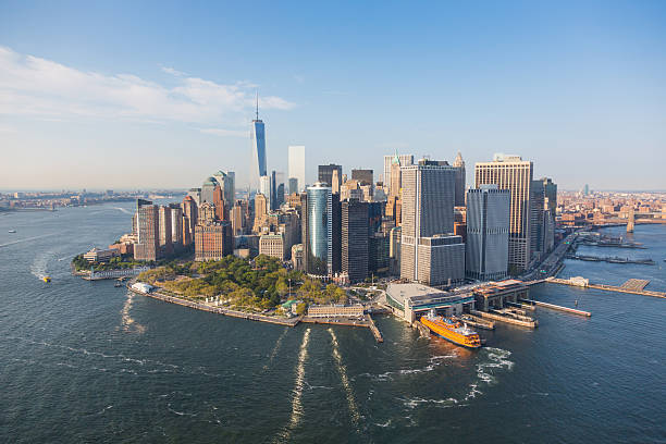 istock New York Downtown Aerial View 514398757
