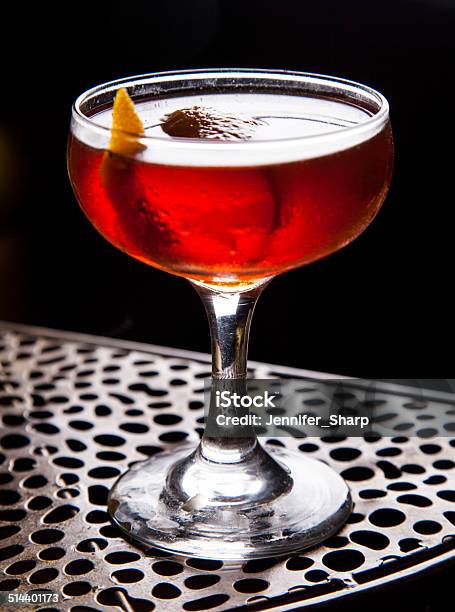 Red Cocktail Stock Photo - Download Image Now - Alcohol - Drink, Bar - Drink Establishment, Cocktail