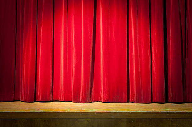 istock Theatre Curtailn On Stage 514401485