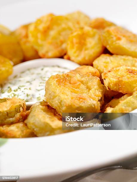 Southern Fried Pickles Stock Photo - Download Image Now - Deep Fried, Dill Pickle, Fried