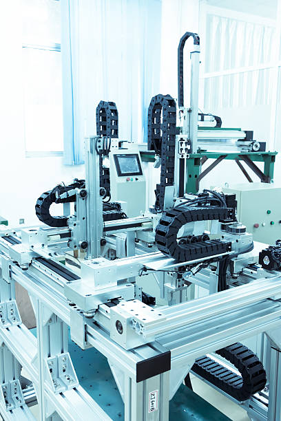 istock modern automatic robot assembly line in factory of heavy industr 514404157